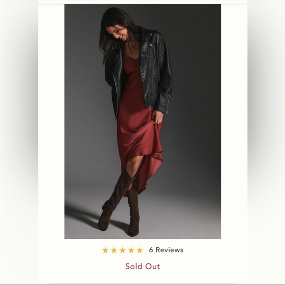 Anthropologie NWT Faux Leather Eyelet Jacket
Size M. - Picture 2 of 14